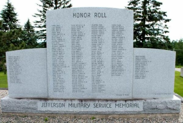 JEFFERSON MILITARY SERVICE MEMORIAL