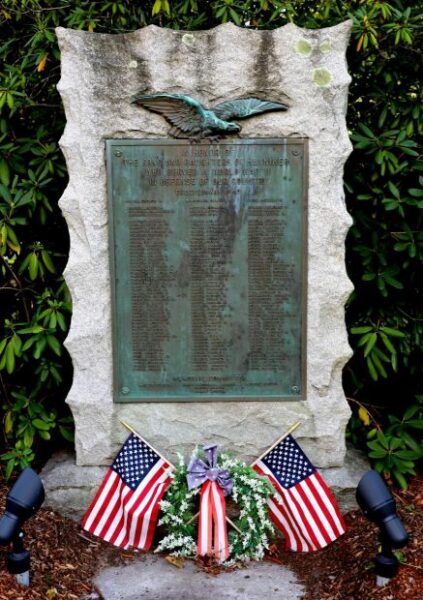 HENNIKER WORLD WAR II MEMORIAL