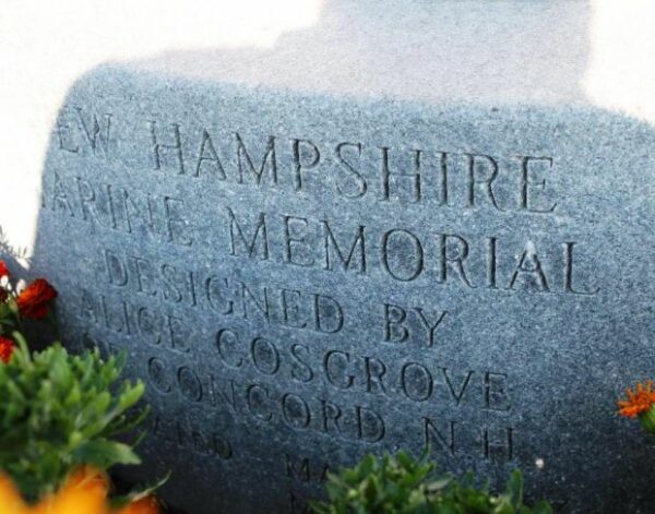 NEW HAMPSHIRE MARINE MEMORIAL STONE A