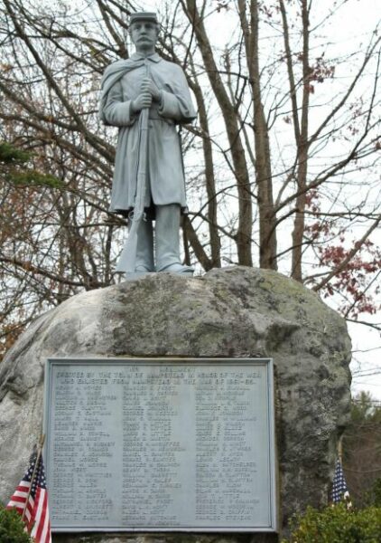 TOWN OF HAMPSTEAD WAR OF 1861-65 MEMORIAL