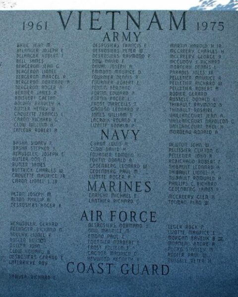 GREENVILLE KOREAN WAR AND VIETNAM WAR MEMORIAL STONE B