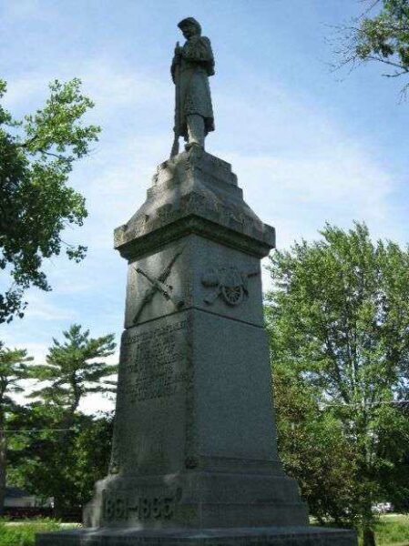 O.S. FOWLER POST NO. 346 CIVIL WAR MEMORIAL