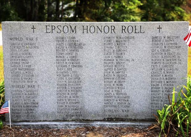 EPSOM HONOR ROLL MEMORIAL