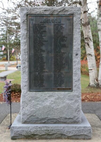 TOWN OF AUBURN WORLD WAR II MEMORIAL