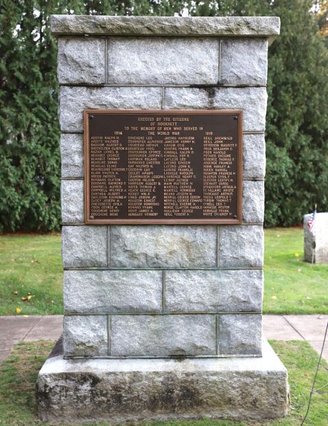 CITIZENS OF HOOKSETT WORLD WAR MEMORIAL