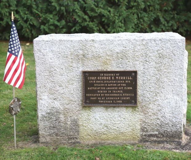CORP. GEORGE E. MERRILL WAR MEMORIAL