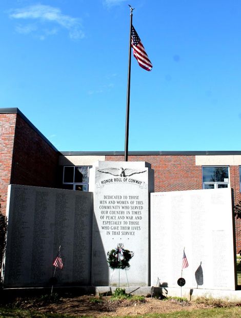 CONWAY ALL VETERANS MEMORIAL LEFT STONE