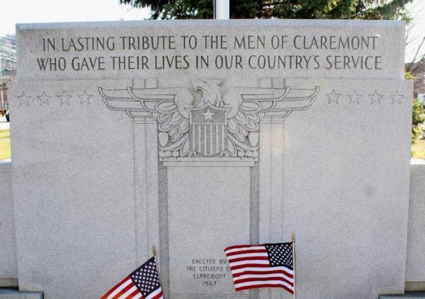 CLAREMONT SUPREME SACRIFICE WAR MEMORIAL CENTER STONE