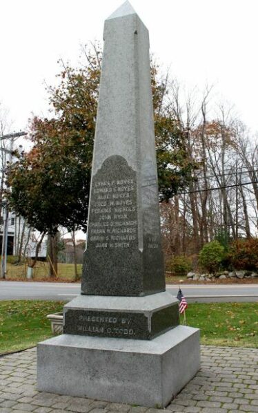 ATKINSON CIVIL WAR VETERANS MEMORIAL SIDE C