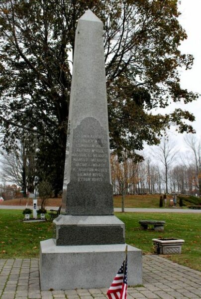 ATKINSON CIVIL WAR VETERANS MEMORIAL SIDE B