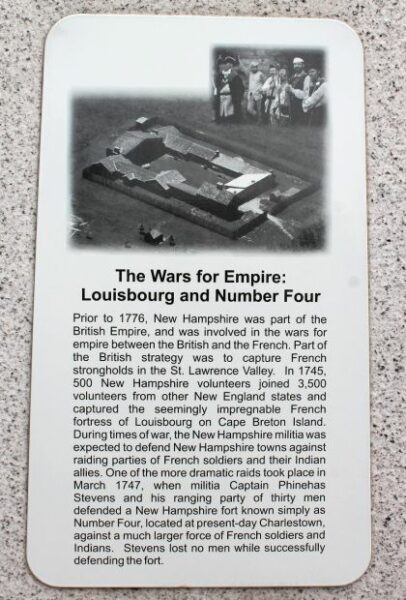 NEW HAMPSHIIRE WARS FOR EMPIRE MEMORIAL PLAQUE