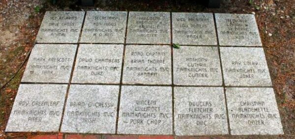 NAM KNIGHTS OF AMERICA WHITE MOUNTAIN CHAPTER MEMORIAL PAVERS