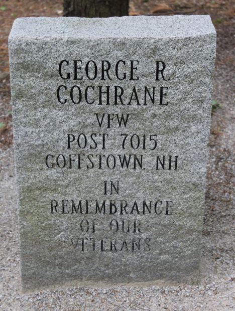 GOERGE R. COCHRANE VFW POST 7015 MEMORIAL