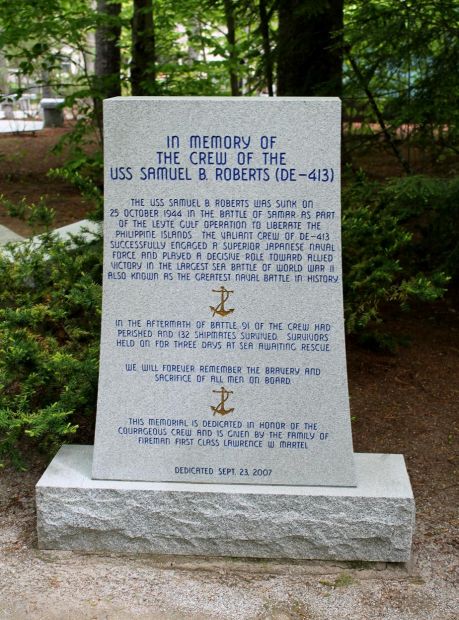 CREW OF THE USS SAMUEL B. ROBERTS MEMORIAL