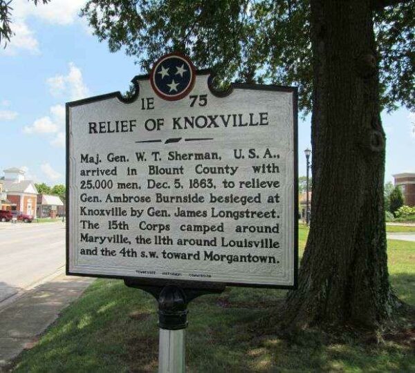 RELIEF OF KNOXVILLE WAR MEMORIAL MARKER