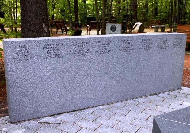 NEW HAMPSHIRE GLOBAL WAR ON TERROR MEMORIAL STONE D