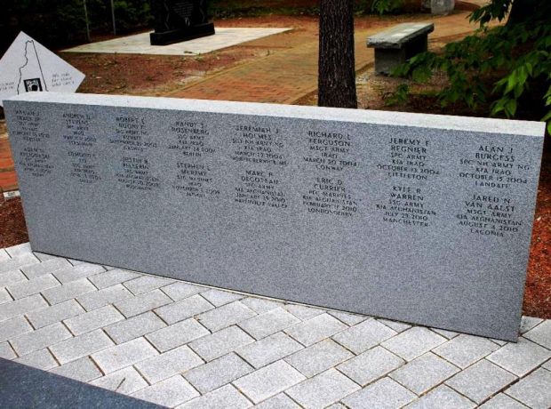 NEW HAMPSHIRE GLOBAL WAR ON TERROR MEMORIAL STONE B