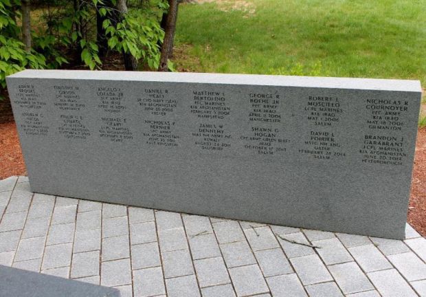 NEW HAMPSHIRE GLOBAL WAR ON TERROR MEMORIAL STONE A