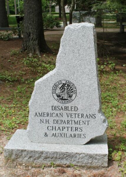 N.H. DEPARTMENT DISABLED AMERICAN VETERANS MEMORIAL