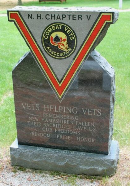 N.H. CHAPTER V COMBAT VETS ASSOCIATION MEMORIAL