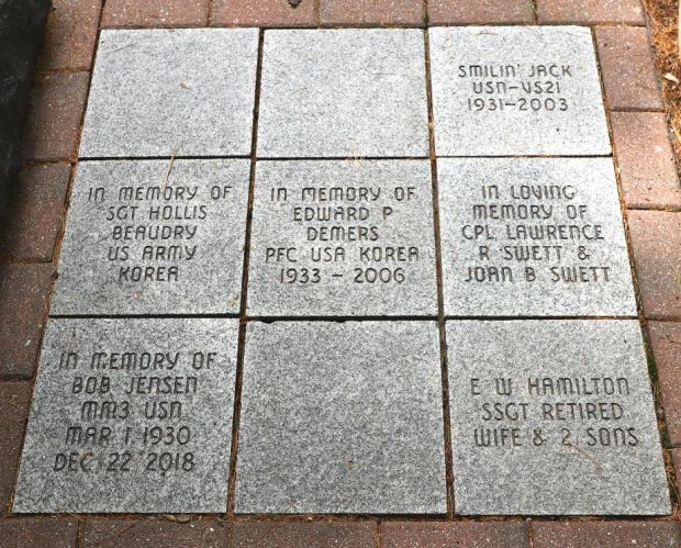 NEW HAMPSHIRE STATE VETERANS CEMETERY KOREAN WAR MEMORIAL PAVER SECTION C