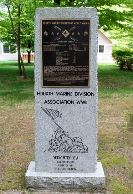 FOURTH MARINE DIVISION OF WORLD WAR II MEMORIAL