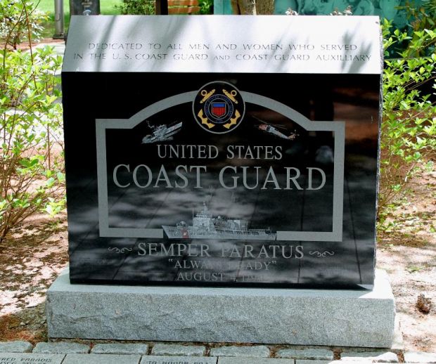 NEW HAMPSHIRE STATE VETERANS CEMETERY UNITED STATES COAST GUARD MEMORIAL