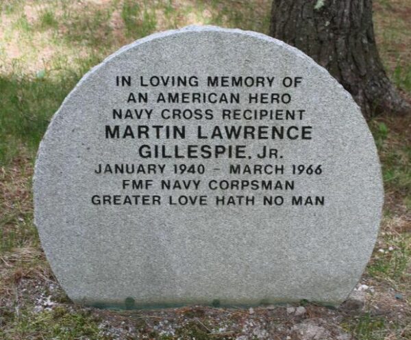 MARTIN LAWRENCE GILLESPIE, JR. WAR MEMORIAL
