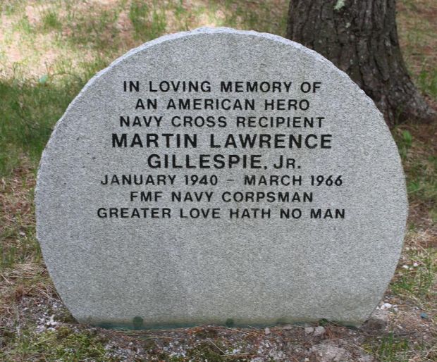 MARTIN LAWRENCE GILLESPIE, JR. WAR MEMORIAL