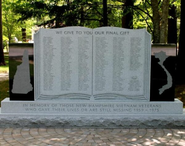 NEW HAMPSHIRE VIETNAM VETERANS MEMORIAL BOOK