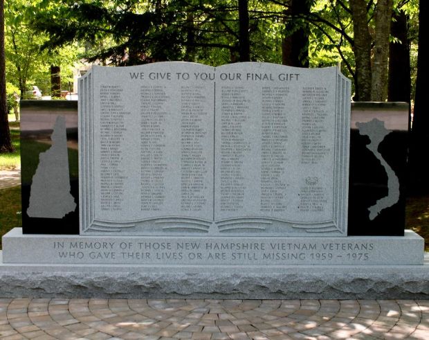 NEW HAMPSHIRE VIETNAM VETERANS MEMORIAL BOOK