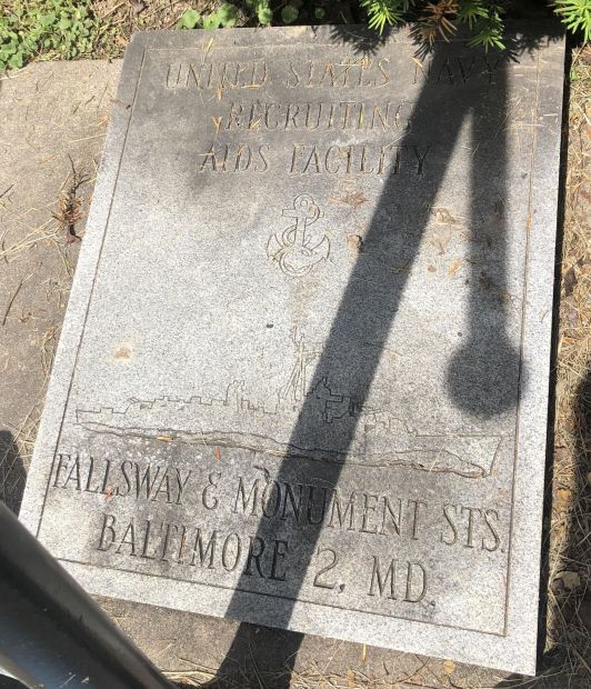 UNITED STATES NAVY RECRUITING AIDS FACILITY MEMORIAL TABLET