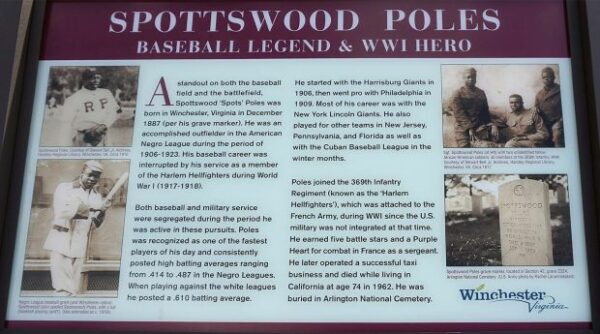 SPOTTSWOOD POLES WAR MEMORIAL PLAQUE