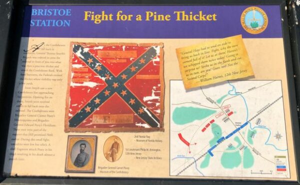 BRISTOE STATION WAR MEMORIAL PANEL