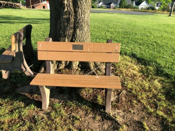 150TH ANNIVERSARY BATTLE AT BRISTOE STATION MEMORIAL BENCH