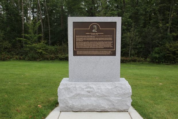 SPOONER ADDRESS BY PRESIDENT ABRAHAM LINCOLN MEMORIAL