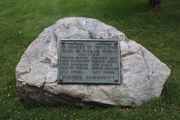 MINONG COMMUNITY WORLD WAR II MEMORIAL