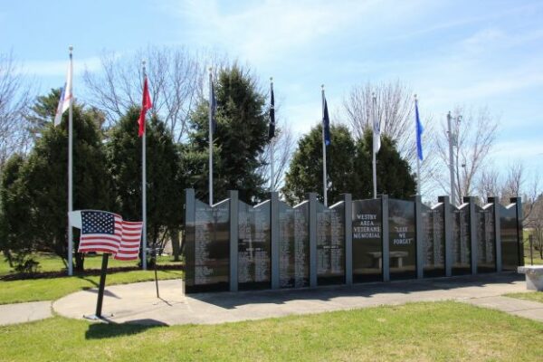 WESTBY AREA VETERANS MEMORIAL FRONT