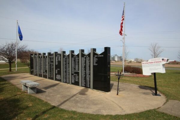 WESTBY AREA VETERANS MEMORIAL BACK