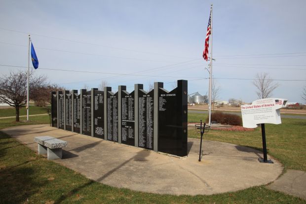 WESTBY AREA VETERANS MEMORIAL BACK