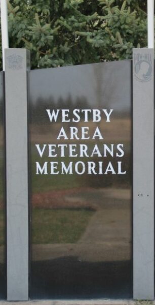WESTBY AREA VETERANS MEMORIAL STONE A