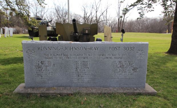 RUNNING-JOHNSON-RAY POIST 3032 ALL VETERANS MEMORIAL