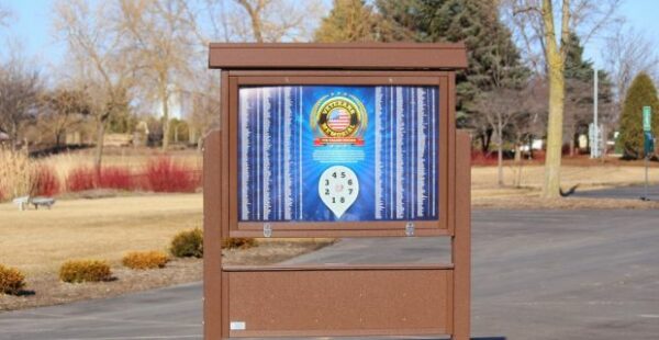 VETERANS MEMORIAL FOR FALLEN HEROES PLAQUE