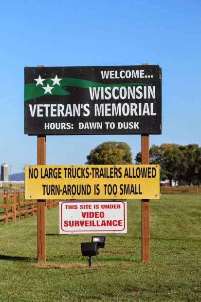 WISCONSIN VETERAN’S MEMORIAL MARKER