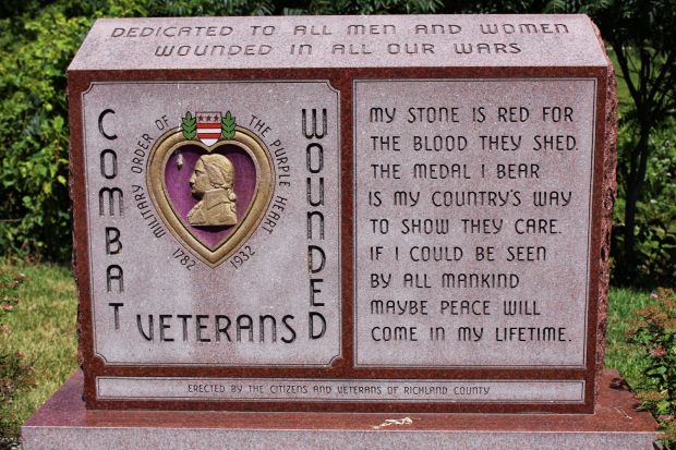 RICHLAND COUNTY COMBAT WOUNDED VETERANS MEMORIAL