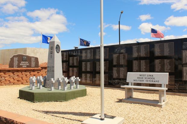 RICHLAND COUNTY VETERANS HONOR ROLL MEMORIAL SIDE D