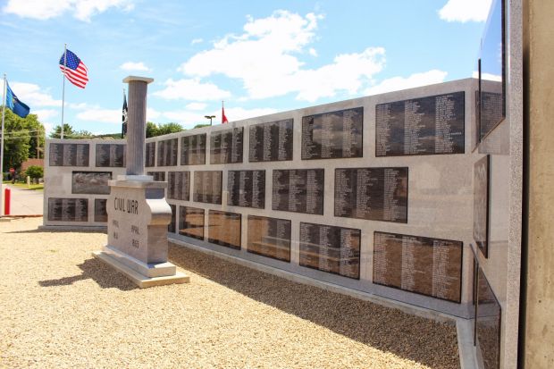 RICHLAND COUNTY VETERANS HONOR ROLL MEMORIAL SIDE C