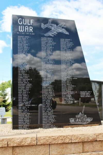 RICHLAND COUNTY VETERANS HONOR ROLL MEMORIAL STONE A