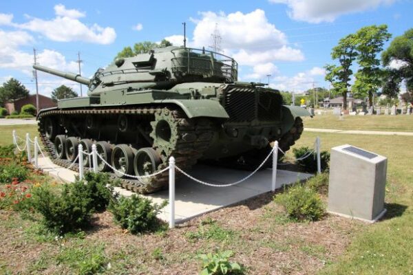 M60A1 PATTON TANK WAR MEMORIAL