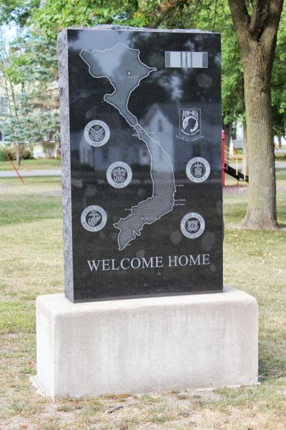 SPARTA VIETNAM VETERANS WAR MEMORIAL BACK